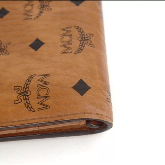 MCM PVC/Leather Visetos Long Wallet - Picture 8 of 13